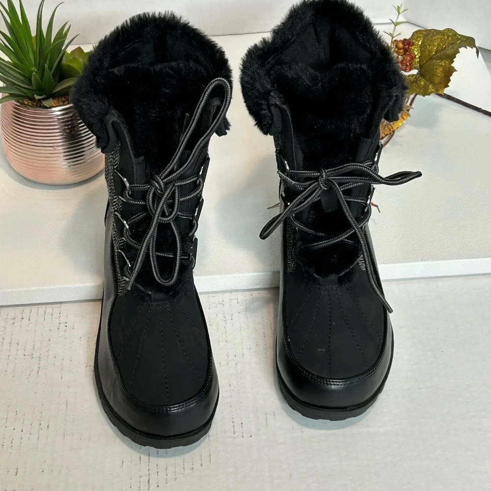 Women's Black Winter Boots